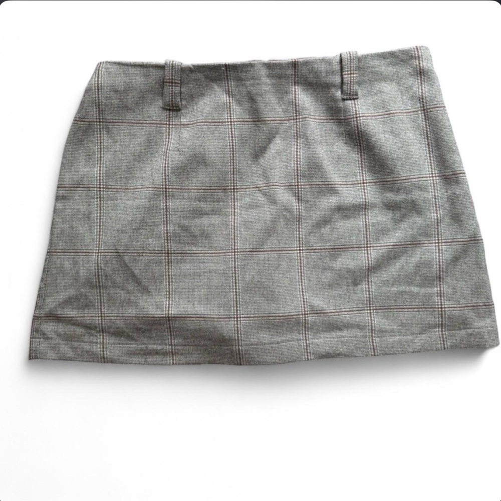 Abercrombie & Fitch Clean Menswear Plaid Skort